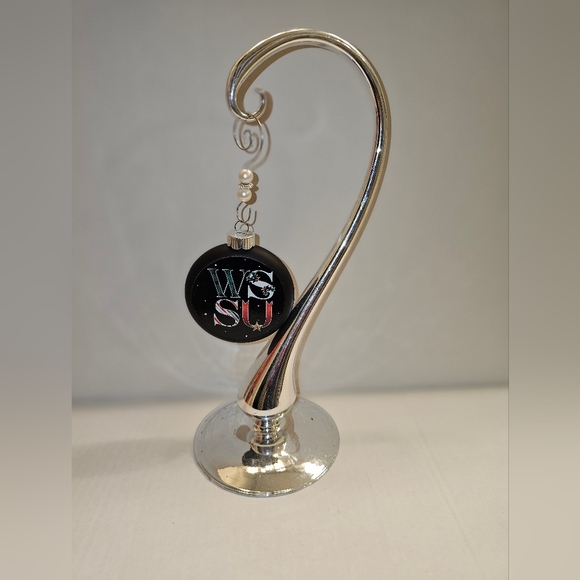 Winston Salem State Univ WSSU Ornament W/decorative Hange, 3" Perfect Gift ! - Picture 1 of 5